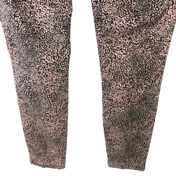 Joie Women's Moto Cargo Skinny Animal Print Blush Pink Pants Size 30 - Picture 11 of 12